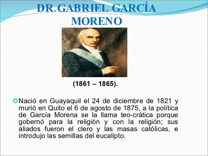 Presidentes Constitucionales del Ecuador