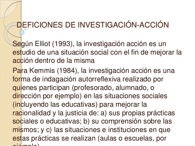 Investigación accion