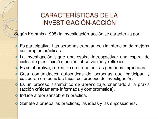Investigación accion