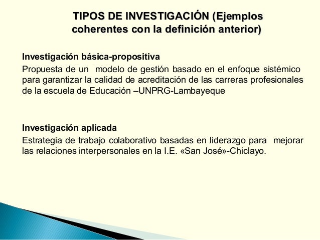Investigación científica.