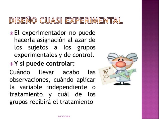 Investigación cuasi experimental