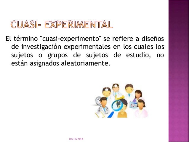 Investigación cuasi experimental