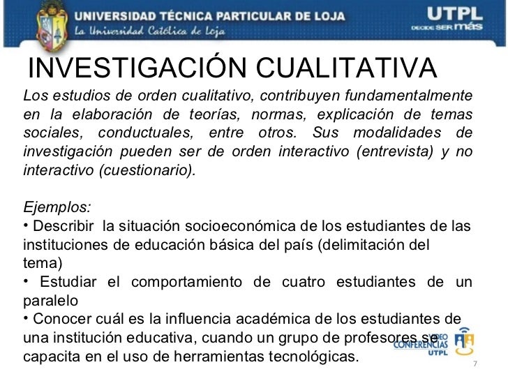 Investigación educativa