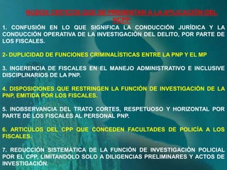 Investigaciòn policial en el ncpp | PPTX