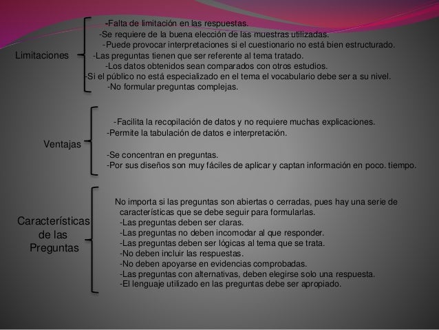 Tipos de Preguntas del Cuestionario