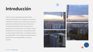 redes mimo | PPTX