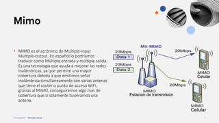 redes mimo | PPTX