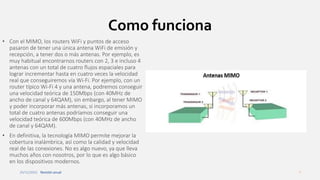 redes mimo | PPTX