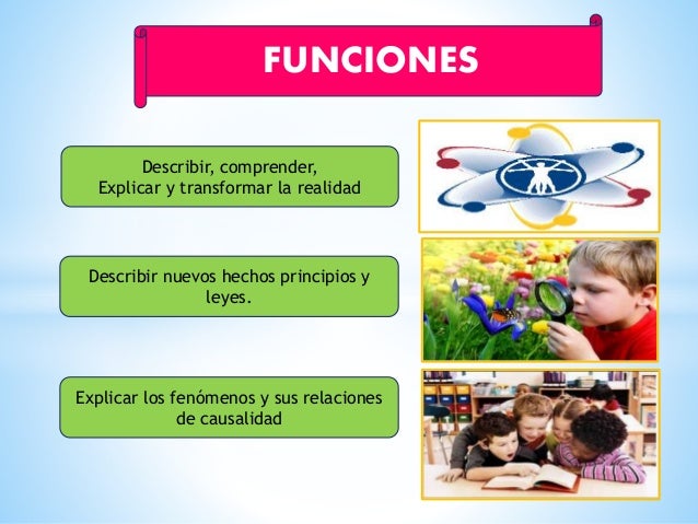 Funciones de la teoria cientifica