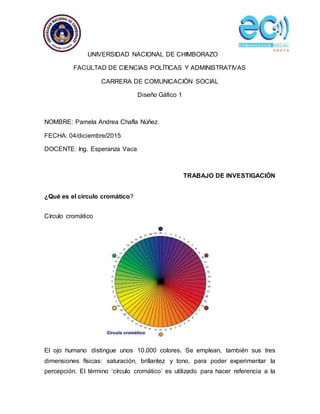 Círculo Cromático. Introducción al color, by Mariana Urrelo