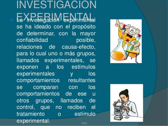 Investigacion documental de campo o experimental