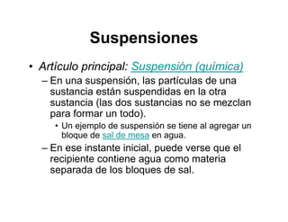 Investigacion sobre las MEZCLAS