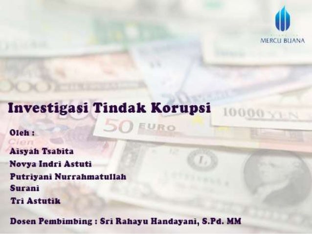 Investigasi Kasus Korupsi