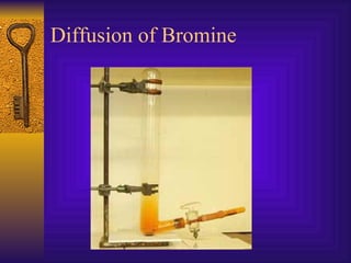 Diffusion of Bromine 