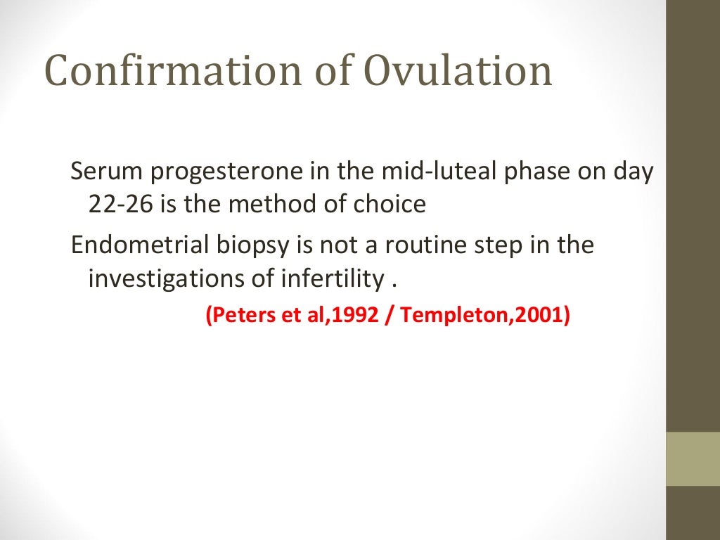 Investigation infertility