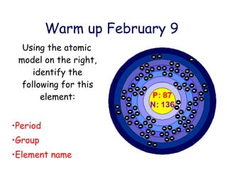 Warm up February 9 ,[object Object],[object Object],[object Object],[object Object]