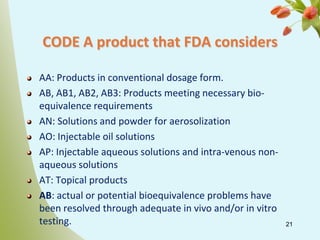 Investigational new drug ,orange book,understanding on 505(b) (2 ...