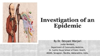 By Dr. Devyani Wanjari
Junior Resident,
Department of Community Medicine,
Dr. Sushila Nayar School of Public Health,
MGIMS, Sevagram, Wardha, Maharashtra, India.
 
