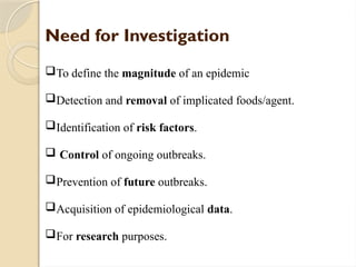 Investigation of an outbreak Pedagogy.pptx