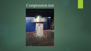 Internal Curing Compressive Investigation of concrete properties with brick chips as internal ...