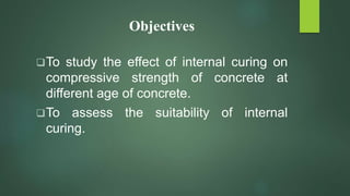 Internal Curing Compressive Investigation of concrete properties with brick chips as internal ...