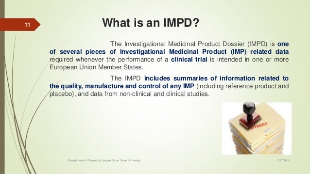 investigation of medicinal product dossier impd patient presentation template