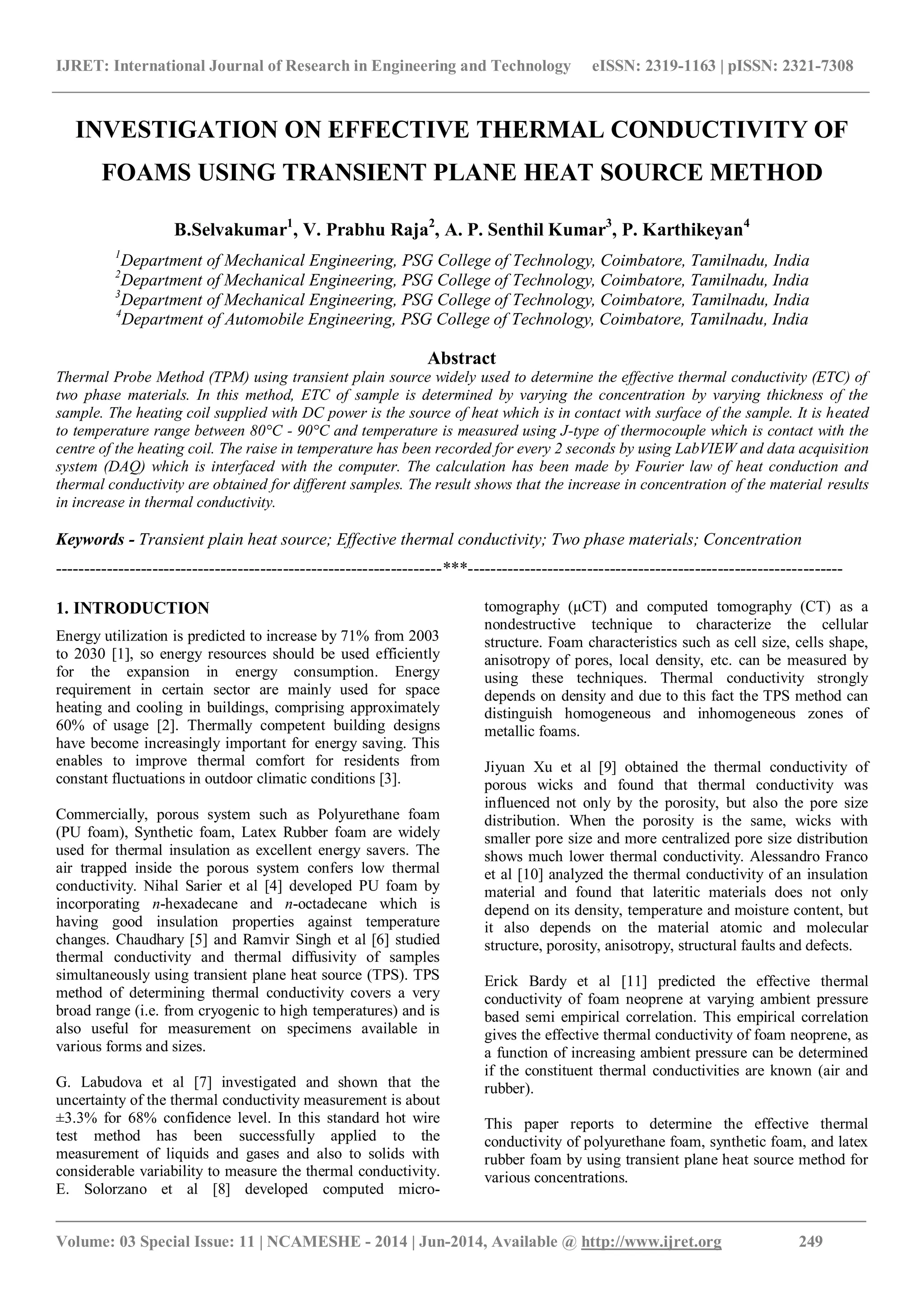 Curated visual reference: Investigation On Effective Thermal Conductivity Of Foams Using Photo Inspiration