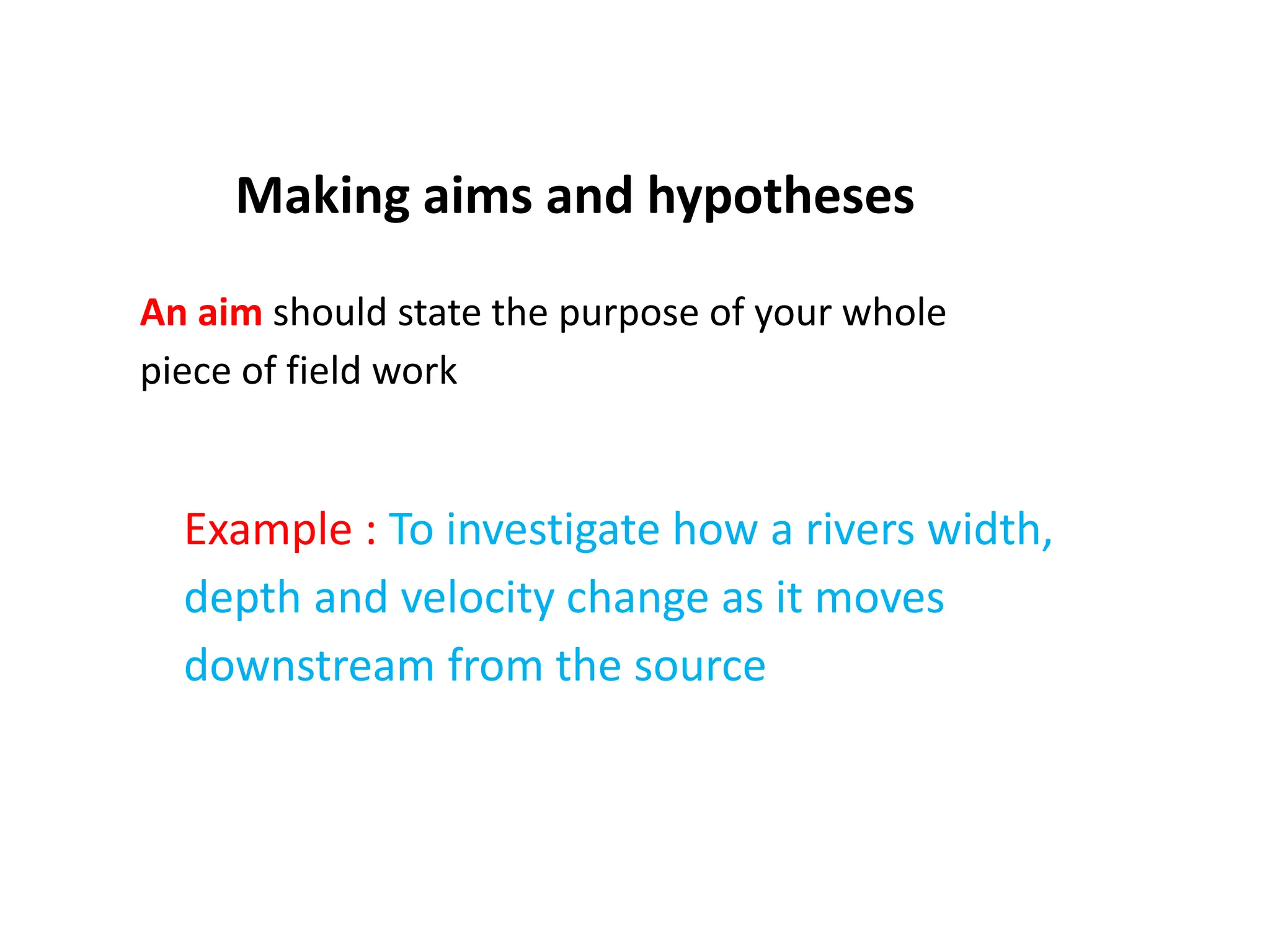 Igcse geography paper 4 investigation presentation pptx