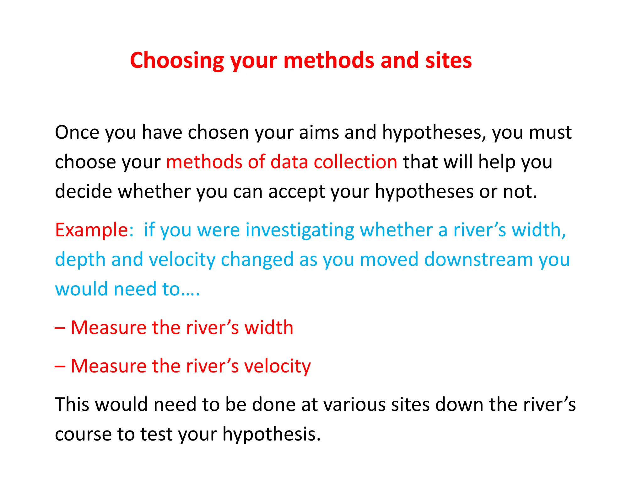 Igcse geography paper 4 investigation presentation pptx