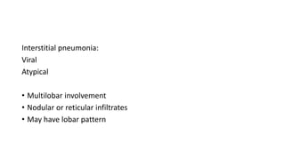 Investigations for pneumonia | PDF