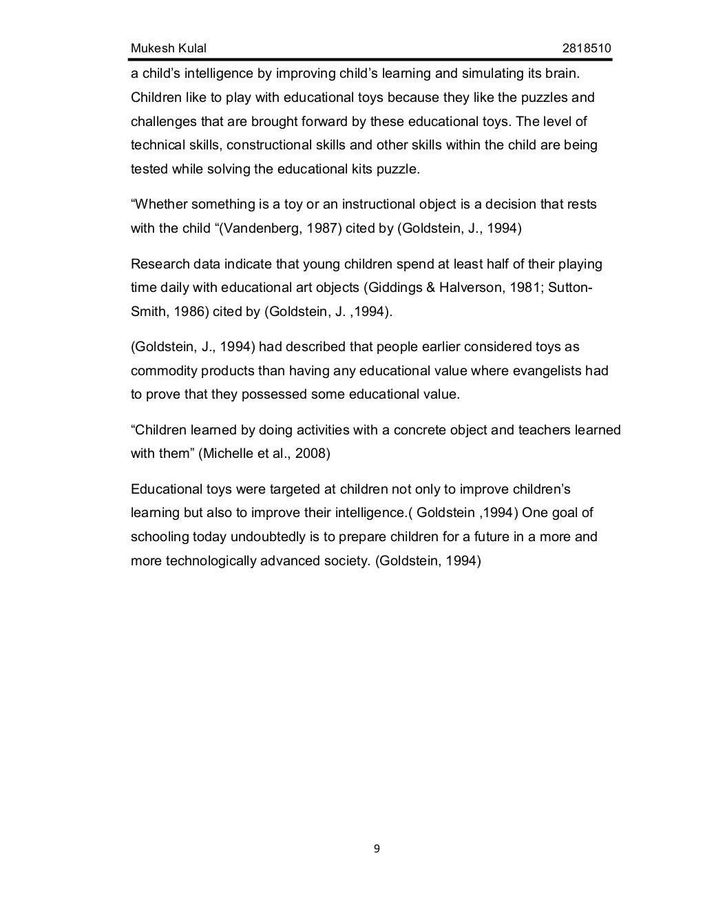 Dissertation checklist image