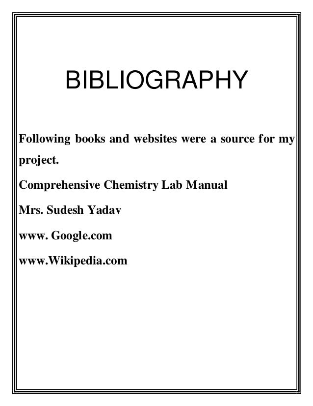 investigatory project for chemistry essay New topic chemistry science investigatory project is quite a rare and popular topic for writing an essay, but it certainly is in our database i’m looking for i’m looking in. investigatory project for chemistry essay New topic chemistry science investigatory project is quite a rare and popular topic for writing an essay, but it certainly is in our database i’m looking for i’m looking in.