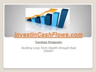 InvestinCashFlows.com Turnkey Program: Building Long Term Wealth through Real Estate! 