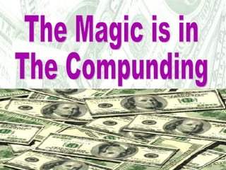 The Magic is in  The Compunding 