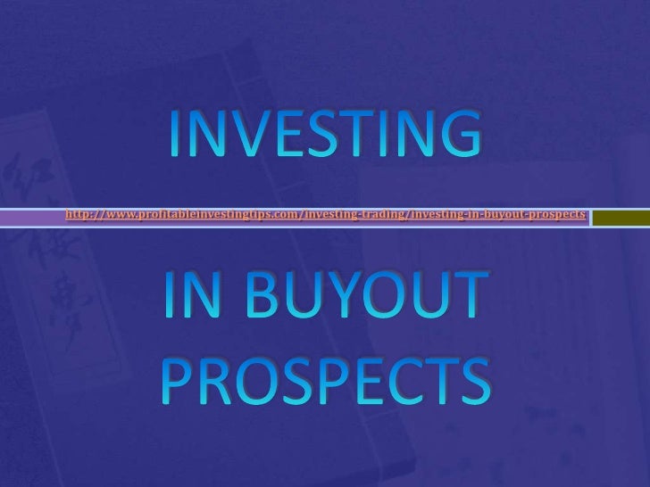 Stock options in buyout