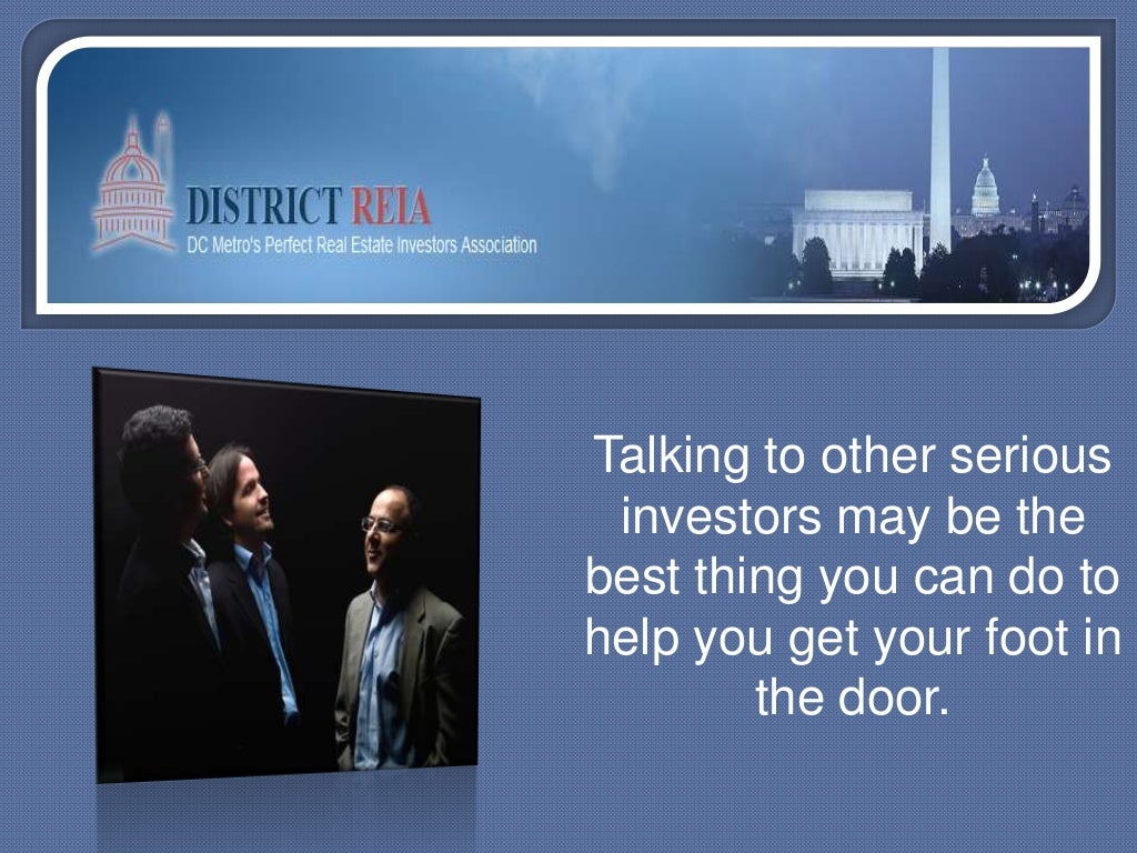 Investing In Real Estate Washington Dc I