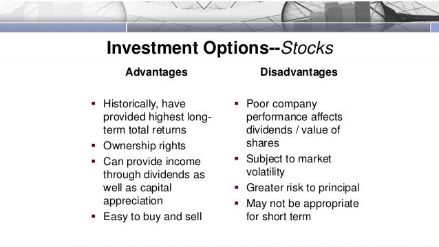 Advantages of offering stock options to employees