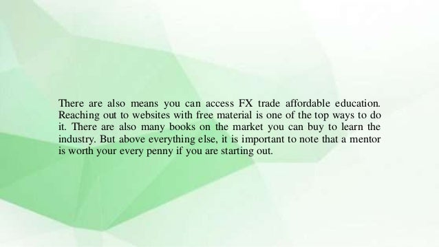 Investing In Forex Mentorship Is The Best Choice For Success In The M - 