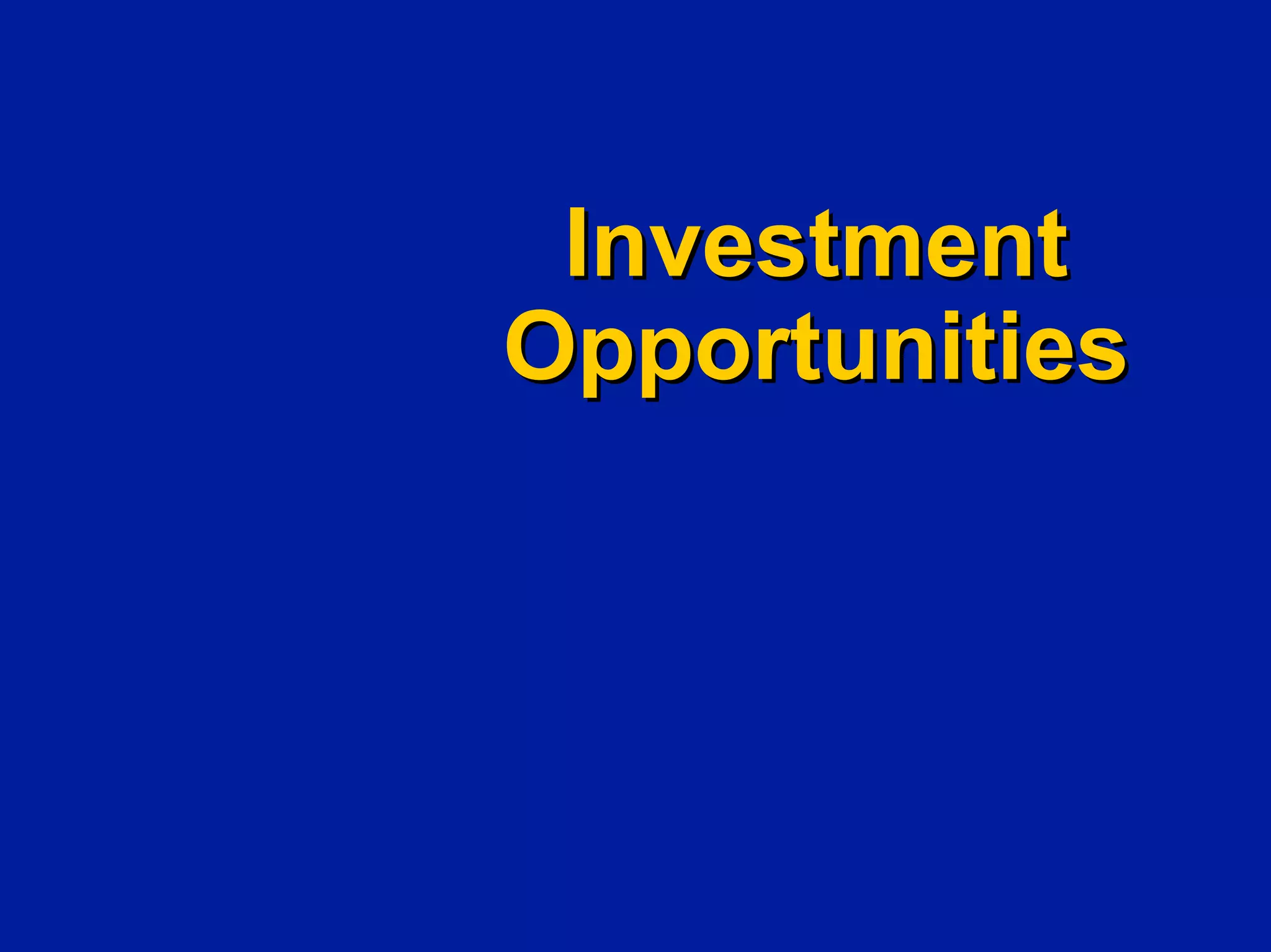 Investing In Next Generation Internet