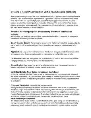 Picture of Guide on Best types of Rental Property Investment - RentPost