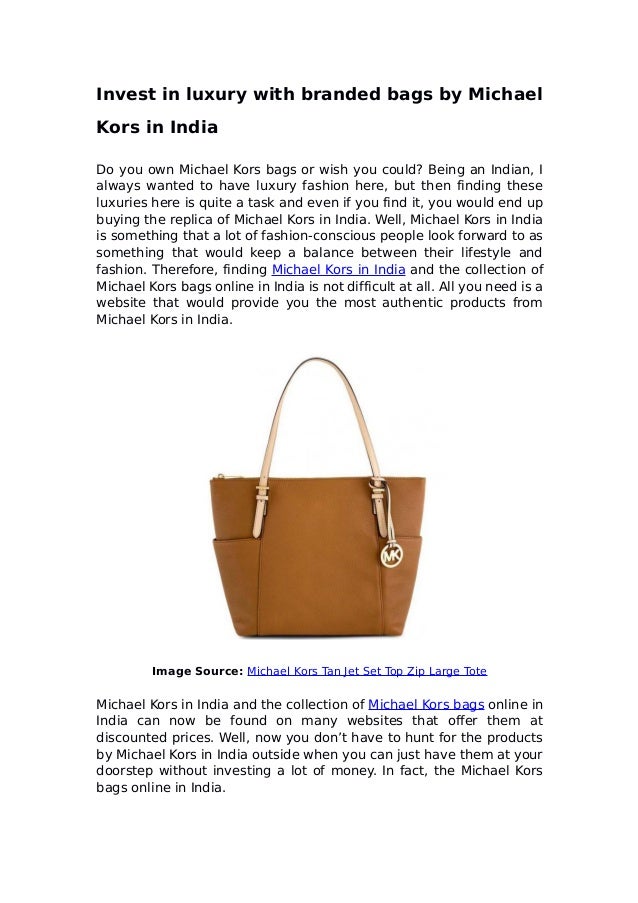 michael kors luxury bags