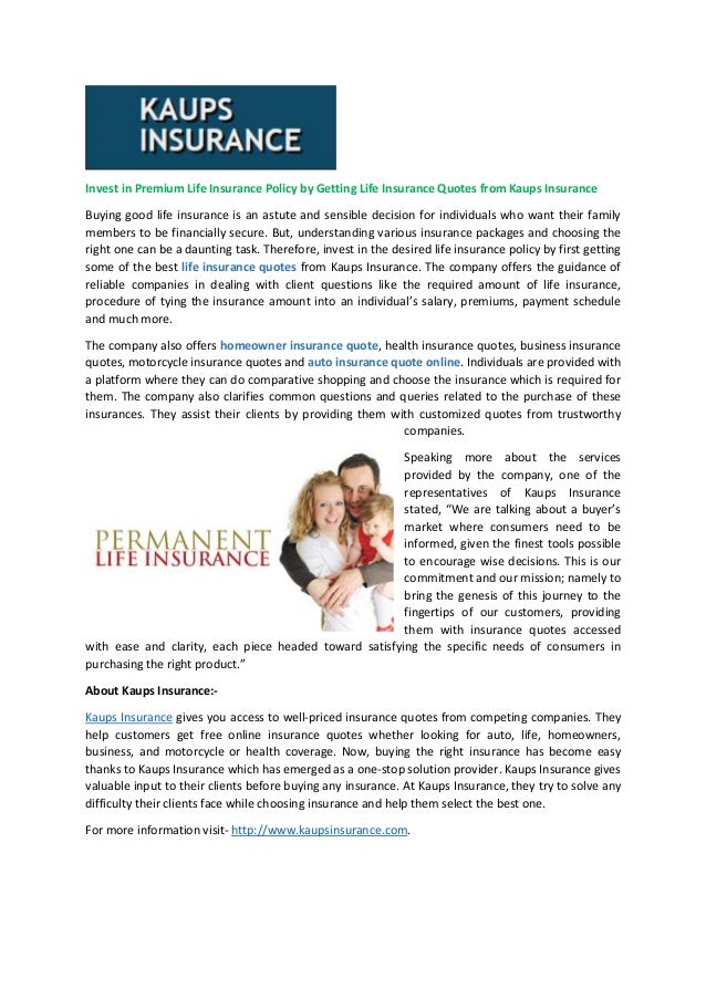 Invest In Premium Life Insurance Policy By Getting Life Insurance Quo Magnificent Life Insurances Quotes Invest In Premium Life Insurance Policy By Getting Life Insurance Quo Magnificent Life Insurances Quotes
