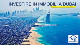 INVESTIRE IN IMMOBILI A DUBAI
https://www.cam.tv/vrimmobiliare
 