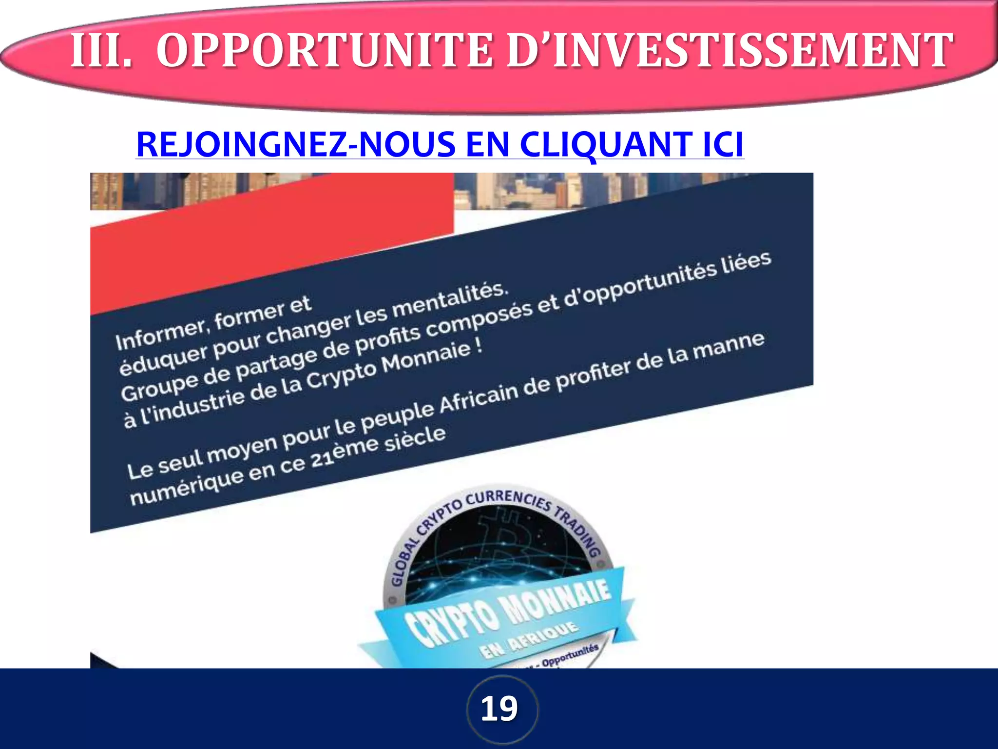 Investissement liyeplimal | PPSX