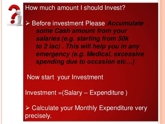 Best investment options in india for salaried