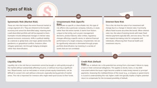 Investment-Its Components,Economic Development,Types of Risks | PPTX
