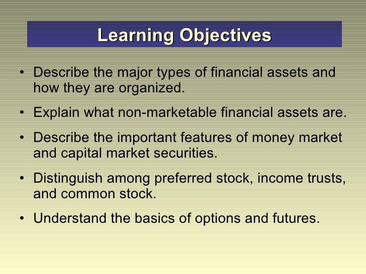 Investment Alternatives