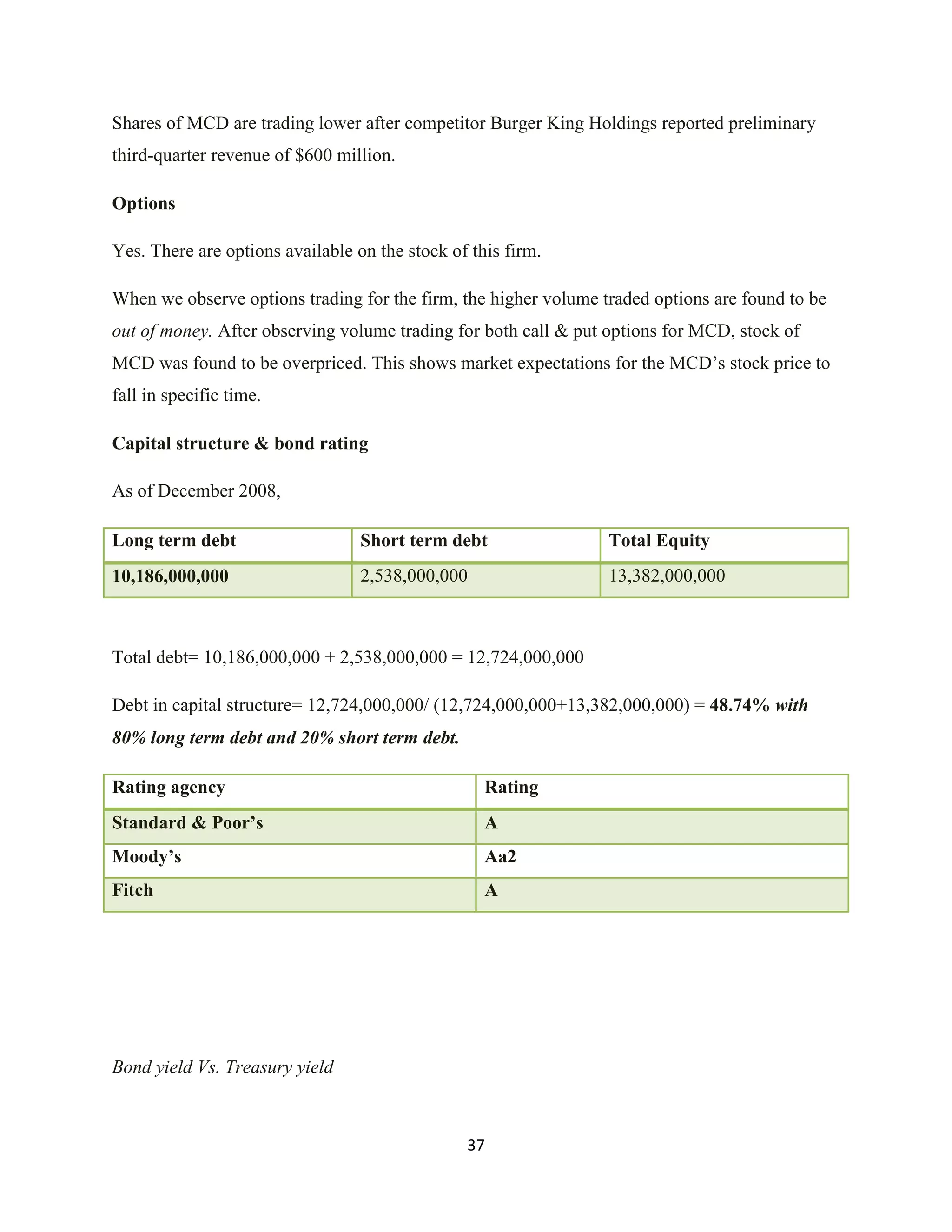 Investment Analysis Final Project