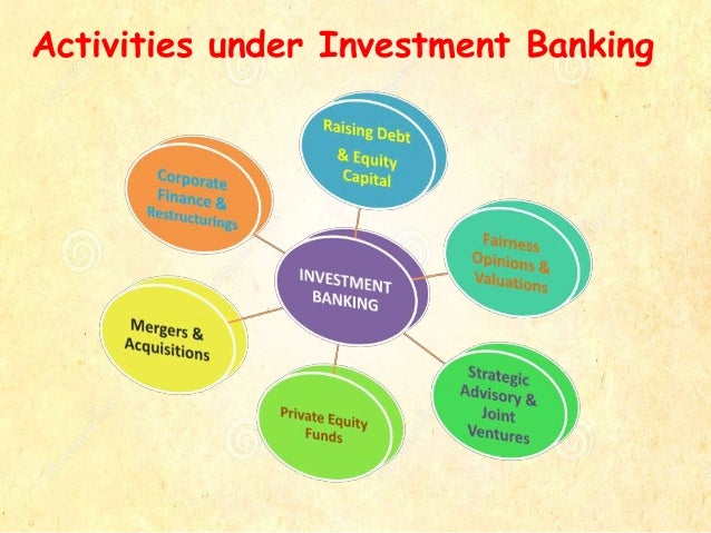 What do investment bankers do?