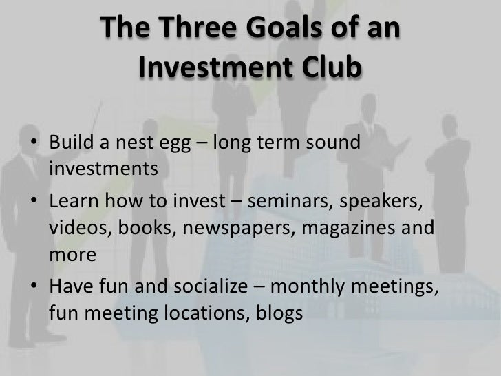 Investment clubs
